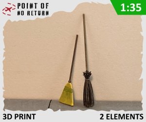 Point of no Return 3523047 Miotły / Broomsticks 1/35
