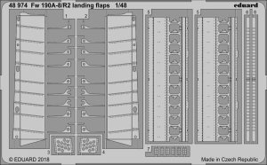 Eduard 48974 Fw 190A-8/ R2 landing flaps EDUARD 1/48