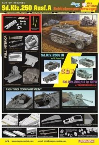 Dragon 6426 Sd.Kfz. 250 Ausf.A Schützenpanzerwagen 2w1 1/35