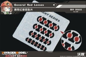 Voyager Model BR35202 General Red Lenses (GP) 1/35