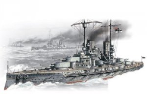 ICM S002 WWI German battleship Grosser Kurfuerst (1:350)