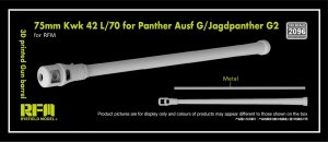 Rye Field Model 2096 75mm Kwk 42 L/70 for Panther G, Jagdpanther G2 (RFM) 1/35