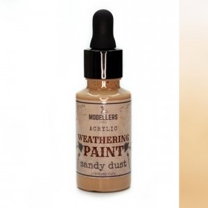 Modellers World MWE012 Weathering paint: Sandy dust 30 ml