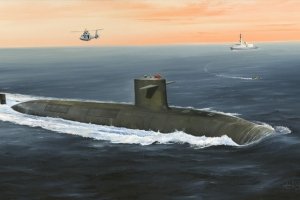Hobby Boss 83519 French Navy Le Triomphant (SSBN) (1:350)