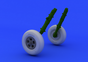 Eduard 648119 Spitfire wheels - 5 spoke, smooth tire 1/48 (EDUARD)