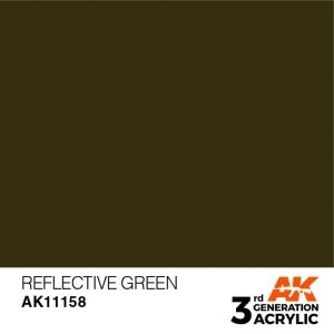 AK Interactive AK11158 REFLECTIVE GREEN – STANDARD 17ml
