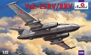 A-Model 72176 Yakovlev Yak-25 RV / RVV - Mandrake 1:72