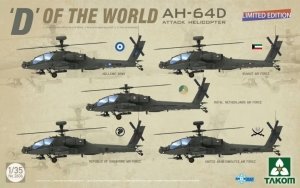 Takom 2606 D of the World AH-64D Apache Longbow Attack Helicopter 1/35