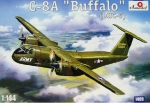 A-Model 01409 de Havilland Canada C-8A/DHC-5 Buffalo Transport Aircraft (1:144)