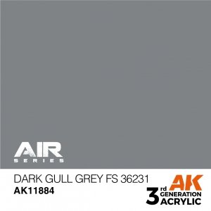 AK Interactive AK11884 DARK GULL GREY FS 36231 – AIR 17ml