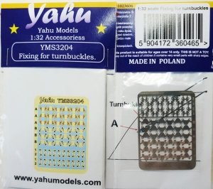 Yahu Models YMS3204 Fixing for Turnbukles Various kits 1/32
