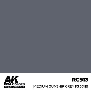 AK Interactive RC913 Medium Gunship Grey FS 36118 17 ml