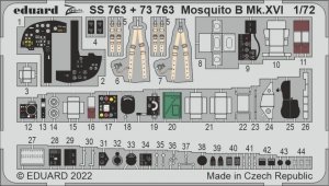 Eduard SS763 Mosquito B Mk. XVI AIRFIX 1/72