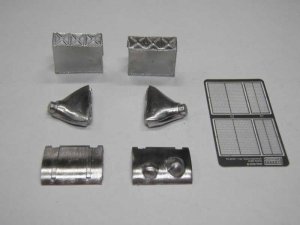 KA Models FE-20005 FERRARI 126C2 EARLY TYPE RADIATOR SET Fujimi 1/20