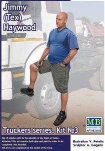 Master Box 24043 Truckers Series: Jimmy Tex Haywood (1:24)
