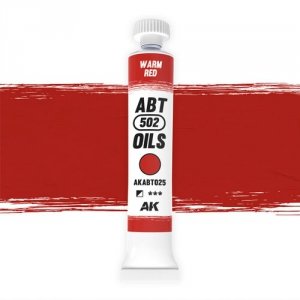 AK Interactive ABT025 Warm Red 20ml