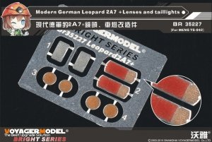Voyager Model BR35227 Modern German Leopard 2A7 +Lenses and taillights (For MENG TS-042) 1/35