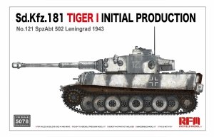 Rye Field Model 5078 Sd.Kfz.181 Tiger I INITIAL PRODUCTION 1/35