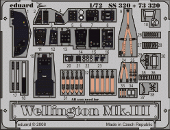 Eduard 73320 Wellington Mk. III S. A. 1/72 TRUMPETER