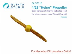 Quinta Studio QL32013 Wooden propellers Heine (Wingnut Wings) 1/32
