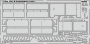 Eduard 36276 Tiger I Mid production fenders Dragon