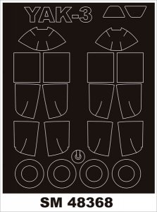 Montex SM48368 Yak-3 ZVEZDA