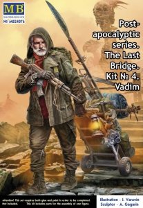 Master Box 24076 Pоst-apocalyptic series “The Last Bridge. Kit No. 4. Vadim” 1/24