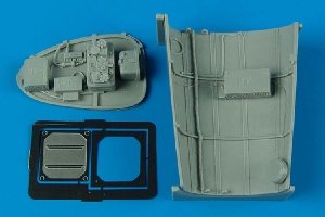 Aires 2041 Bf 109K radio equipment 1/32 Hasegawa