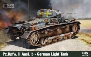 IBG 35079 Pz.Kpfw. II Ausf. b - German Light Tank 1/35