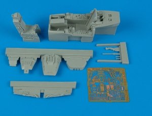 Aires 4348 A-10A Thunderbolt II cockpit set 1/48 Italeri