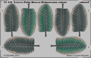Eduard 73442 Leaves Palm Howea Belmoreana 1/72
