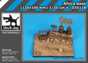 Black Dog D35118 Africa base 1/35