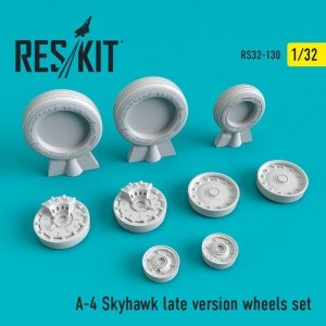 RESKIT RS32-0130 A-4 Skyhawk late version wheels set 1/32