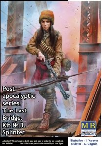 Master Box 24075 Pоst-apocalyptic series. The Last Bridge. Kit No. 3. Splinter 1/24