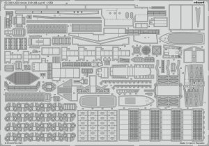 Eduard 53300 USS Nimitz CVN-68 part 6  Trumpeter 1/350