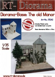 RT-Diorama 35242 Diorama-Base: Old Manor 1/35