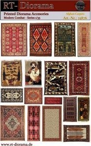 RT-Diorama 35876 Printed Accessories: Afghan Carpets 1/35