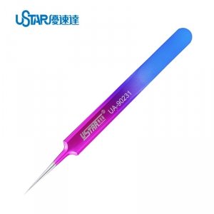 U-Star UA-90231 Colorful Tweezers - Straight / Kolorowa pęseta - prosta