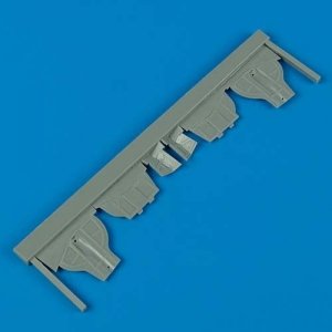 Quickboost QB48233 MiG-3 undercarriage covers Trumpeter 1/48