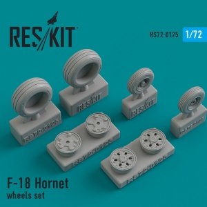 RESKIT RS72-0125 F/A-18 HORNET WHEELS SET 1/72