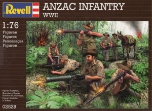 Revell 02529 Anzacs Infantry WWII 1/76