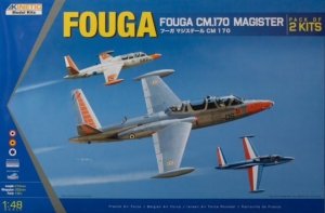 Kinetic K48051 Fouga CM.170 Magister double kit 1/48