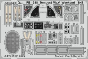 Eduard FE1398 Tempest Mk. V Weekend Trumpeter 1/48