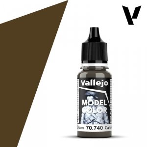 Vallejo 70740 Camouflage Middle Brown - Model Color 18ml