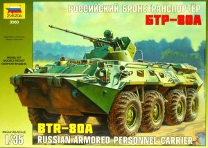 Zvezda 3560 Russian BTR-80A Personnel Carrier (1:35)