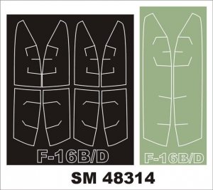 Montex SM48314 F-16B/D KINETIC