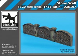 Black Dog D35107 Stone wall 1/35