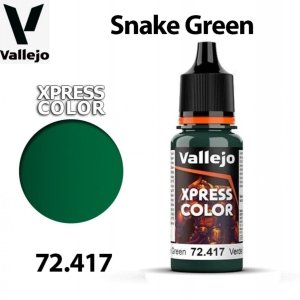 Vallejo 72417 Xpress Color - Snake Green 18ml