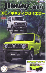 Fujimi 066400 Suzuki Jimny JB64 (XC / Kinetic Yellow / Black 2 Tone Roof) 1/24