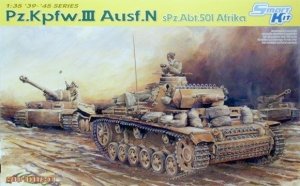 Dragon 6431 Pz.Kpfw.III Ausf.N sPz.Abt.501 Afrika
